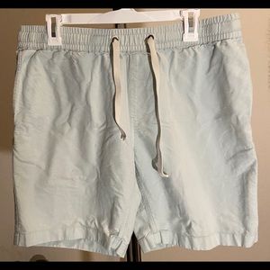 J.CREW Men’s Stadium Short Size L Light Blue Green